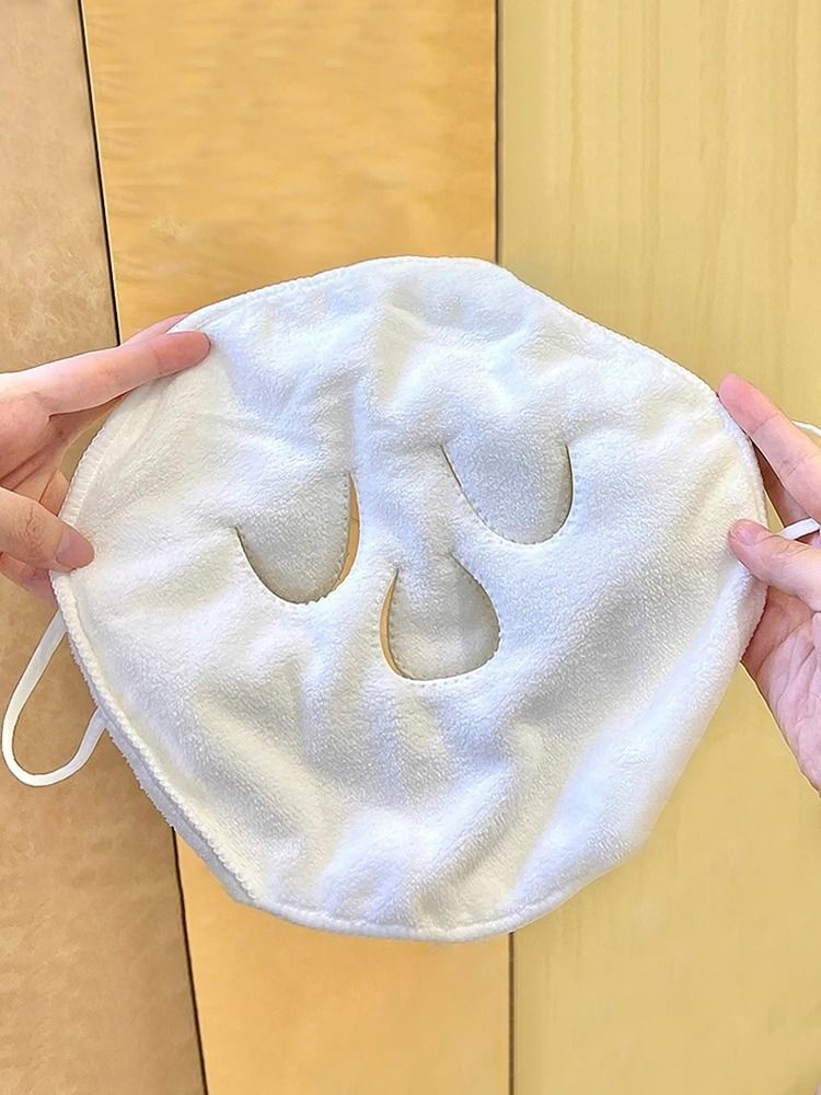 Hot Compress Steam Face Towel with Ear Loops