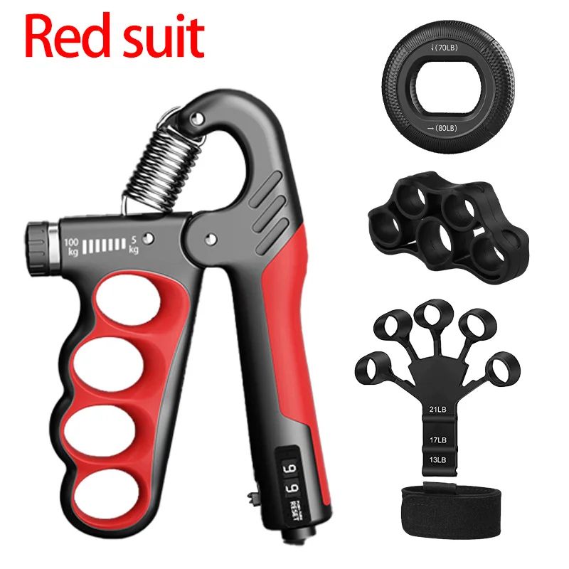 Premium Adjustable Hand Grip Strengthener & Grip Strength Trainer (5–150 kg Resistance)