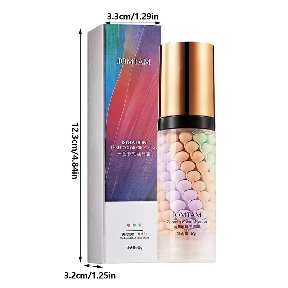Hydrating BB Cream Primer – Lightweight, Breathable Face Foundation for Brightening & Deep Moisturizing