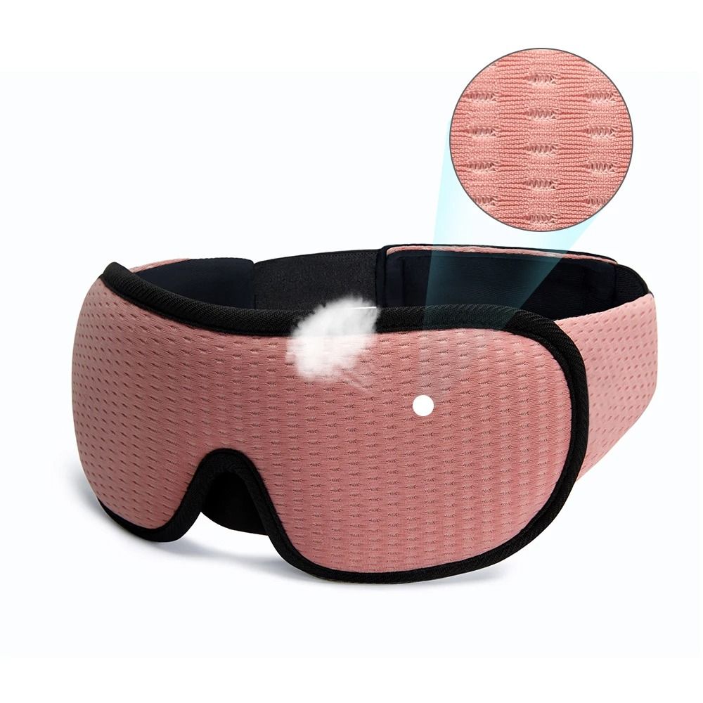 3D Contoured Total Blackout Sleep Mask