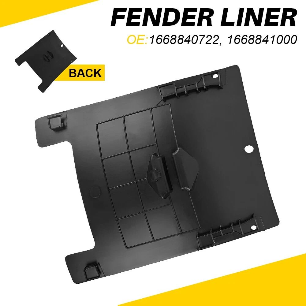 Left/Right Fender Liner, Strong Protection for Lower Body, Durable Access Cover for Vehicle, Long-lasting Replacement