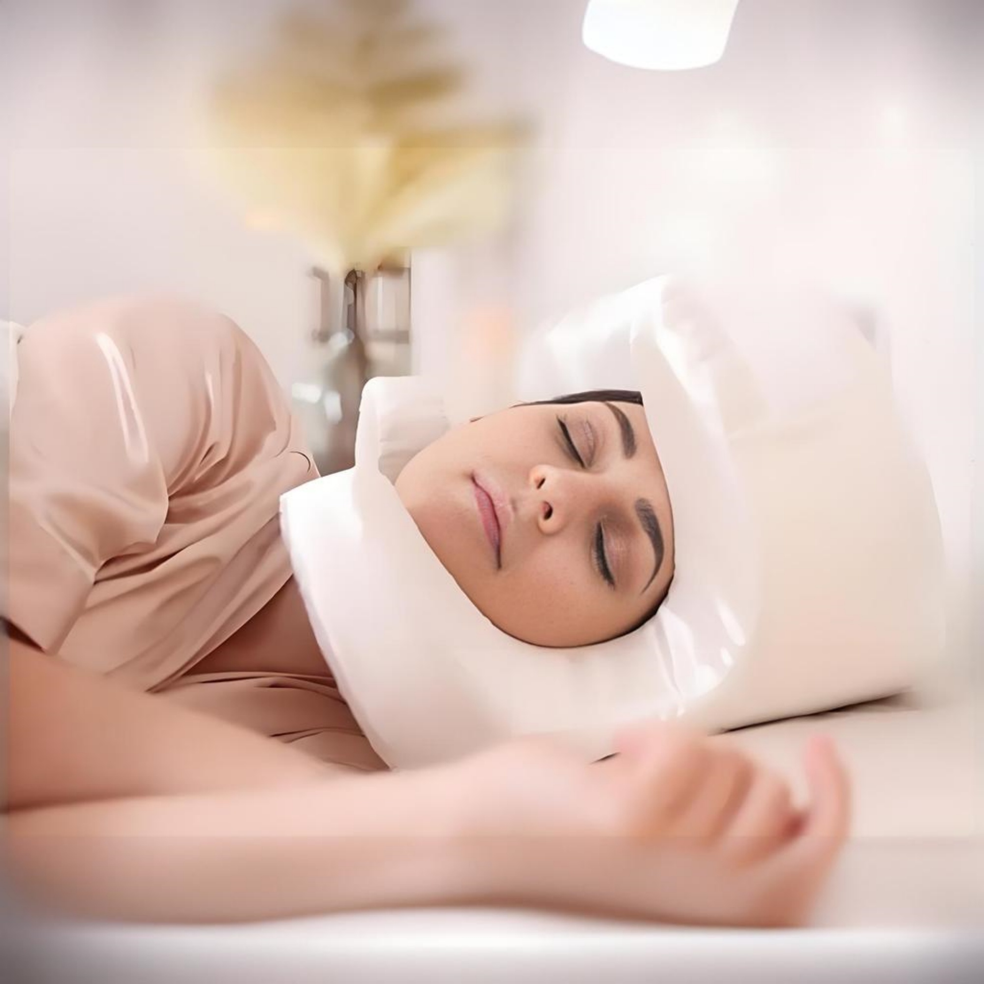 Memory Foam Face Pillow for Anti-Aging & Wrinkle Prevention