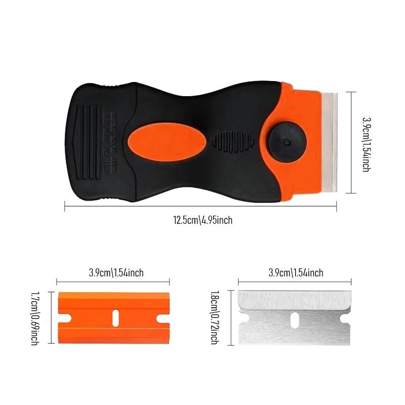 Auto Glass & Surface Scraper Tool