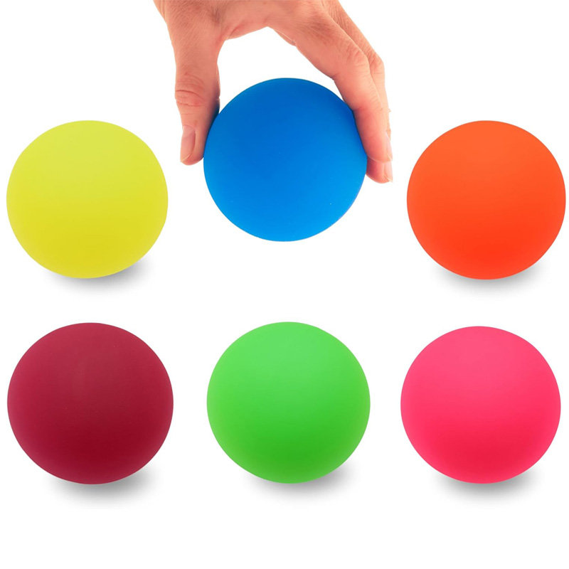 Glitter Marble Bouncy Balls for Kids Party Favors Fun Rubber Bounce Toys
