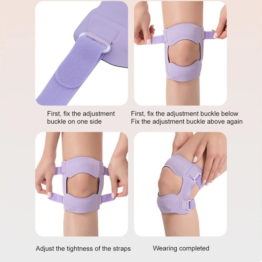 Patella Tendon Knee Strap with Gel Pad and Side Stabilizers