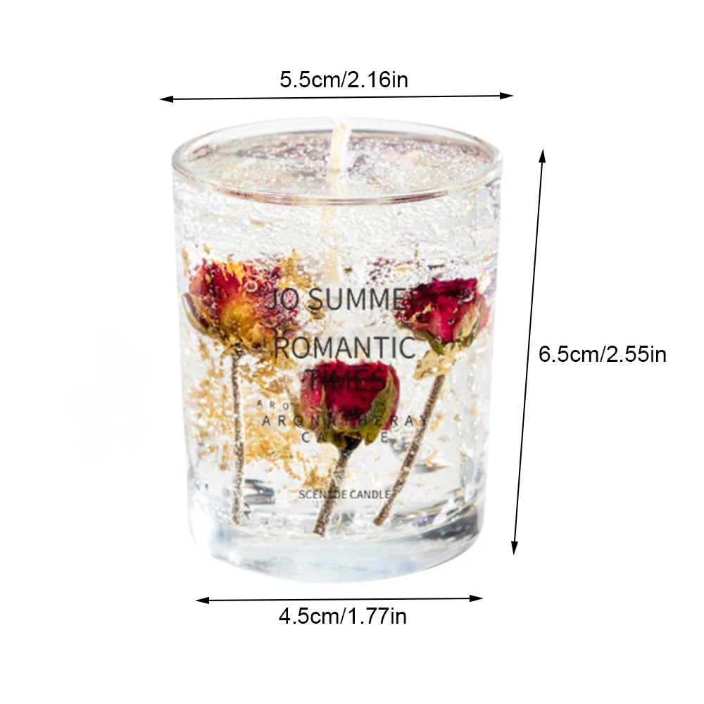 Aromatherapy Scented Candle, Smokeless Soybean Wax Candle, Gift for Wedding, Birthday, Christmas, Home Decoration