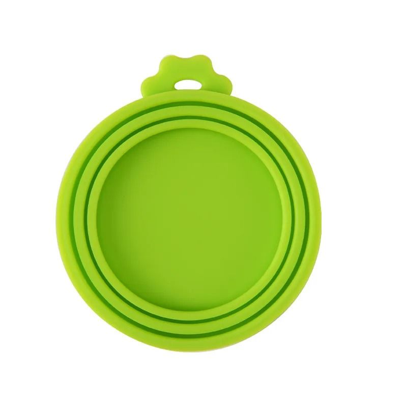 Reusable Pet Food Can Cover and Spoon Set