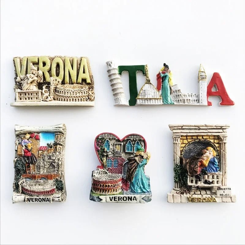 Verona Italy Souvenir Fridge Magnet City Landmark Travel Decor