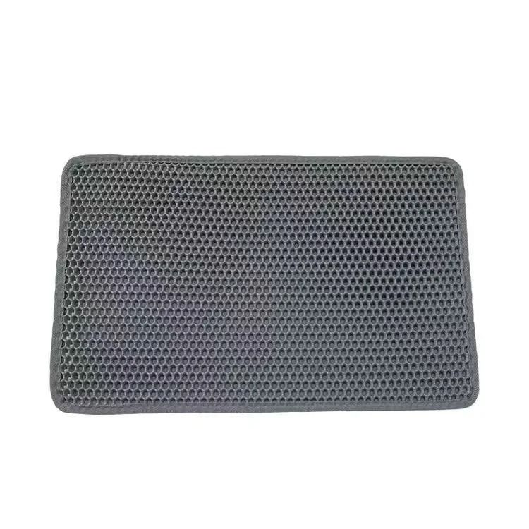 Double Layer Waterproof Cat Litter Mat Non Slip Pet Litter Box Pad
