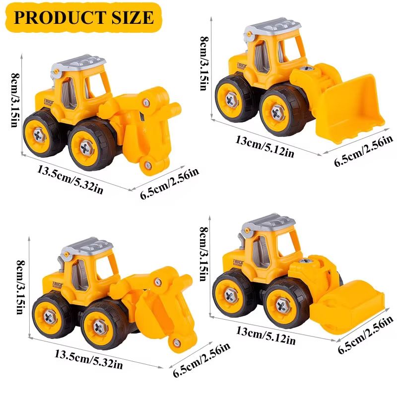 Kids DIY Engineering Truck and Tool Set