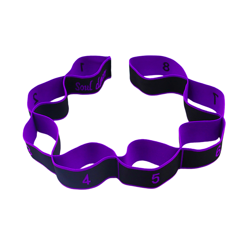 Adult Latin Training Elastic Bands, Resistance Band Yoga Auxiliary Stretching Belt, Beginner Pilates Dance Loop Fitness