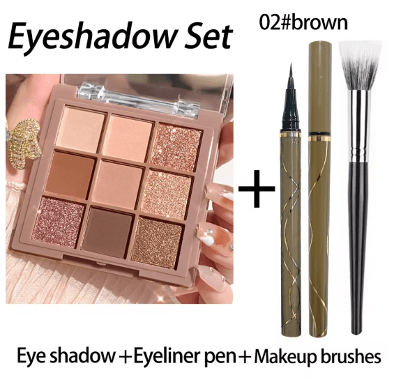 Slim Brown Liquid Eyeliner Waterproof Long Lasting Precision Pen
