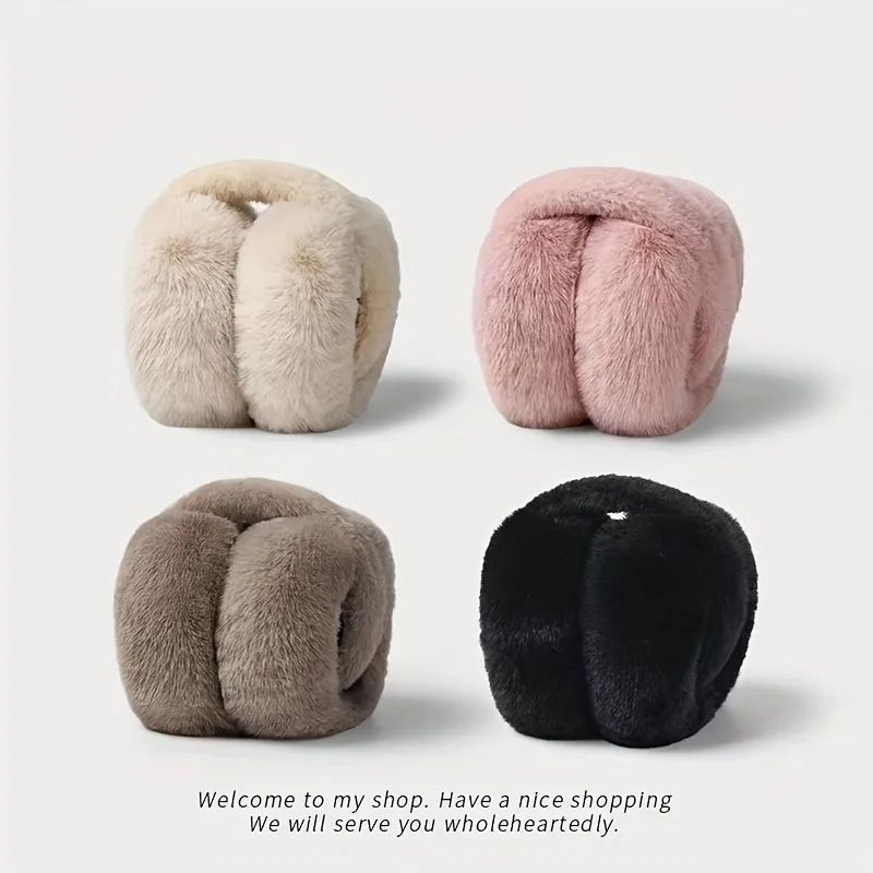 Premium Plush Winter Earmuffs - Ultra-Soft winter earmuffs & ear warmers for Outdoor Cold Protection