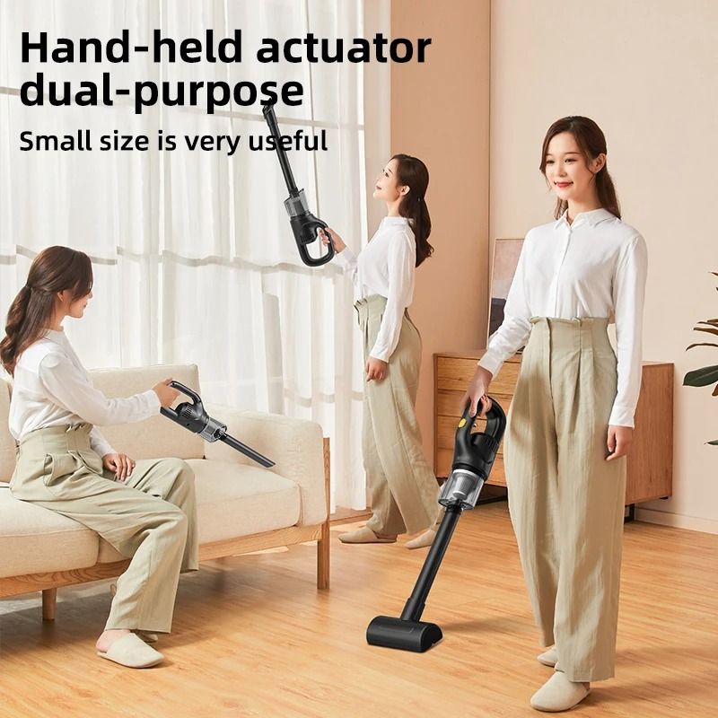 Wireless Handheld Car Vacuum Cleaner Wet Dry Dual Use