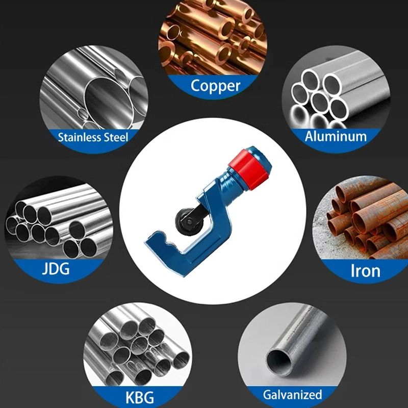 Precision Bearing Pipe Cutter with Hobbing Circular Blades