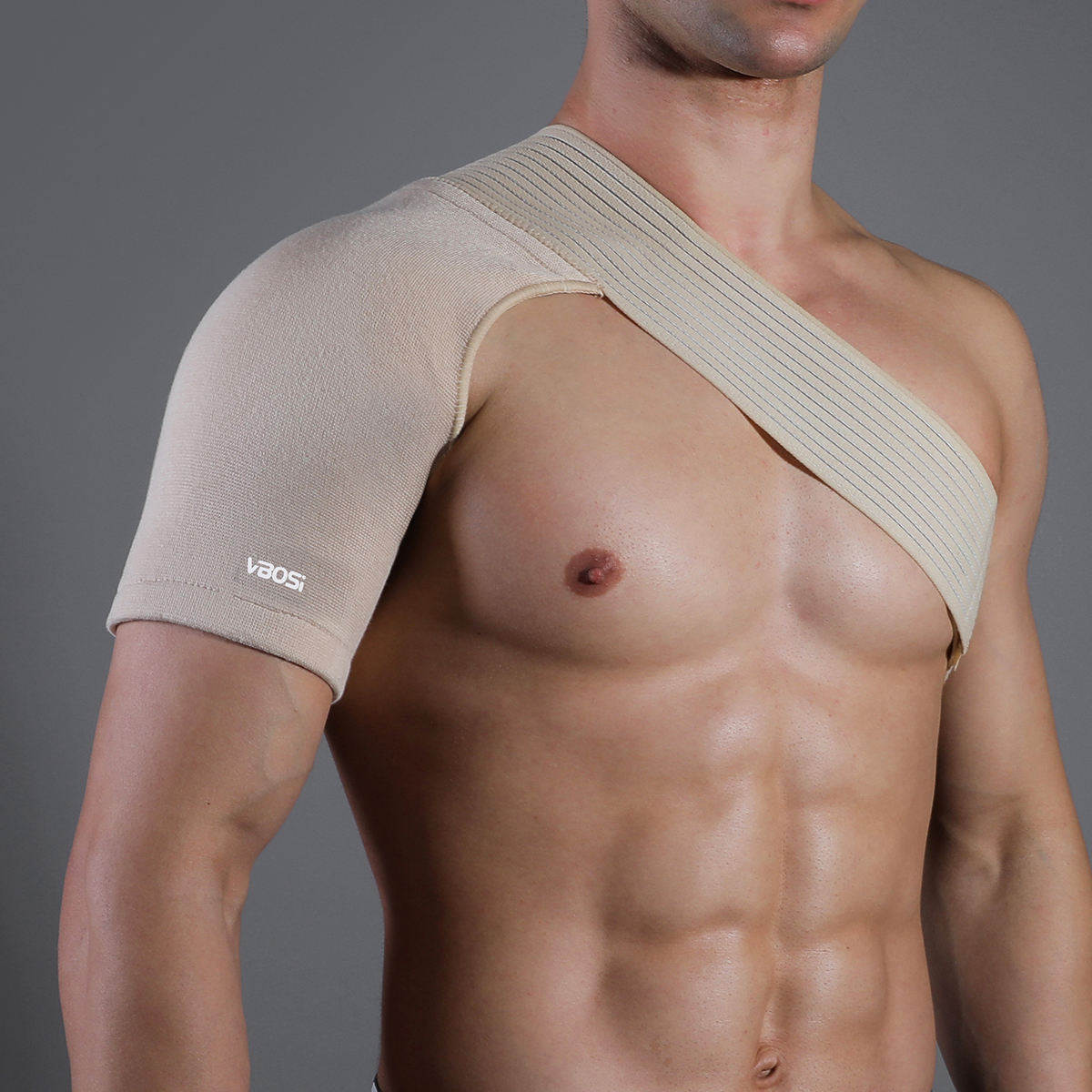 Elastic Shoulder Support, Breathable, Upper Back Brace
