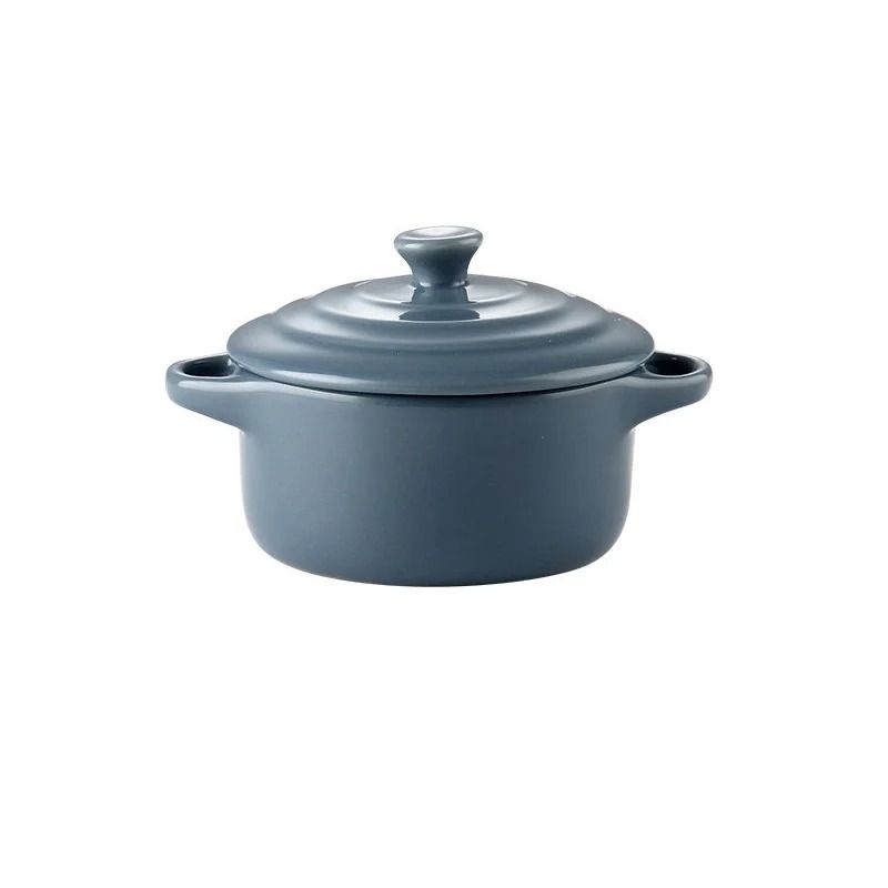 Artisan Glazed Infusion Ramekin with Integrated Lid