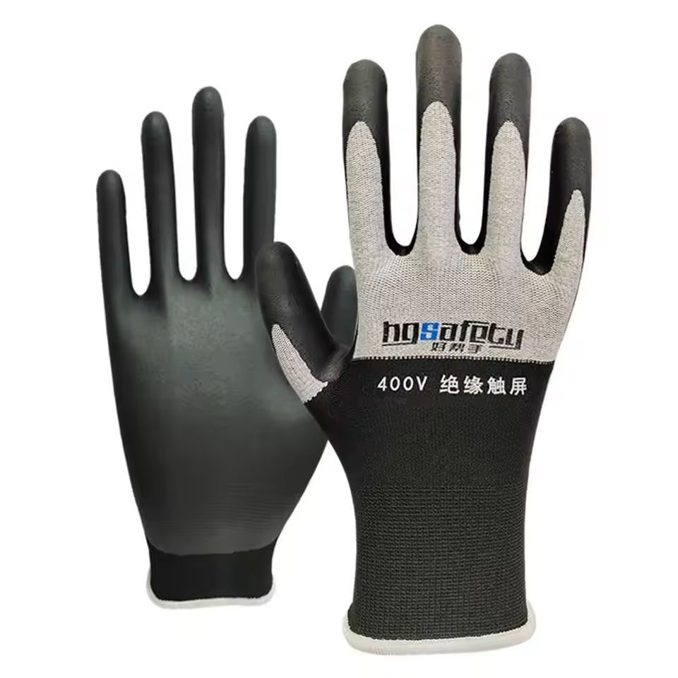 Ultrathin Electrician Insulating Gloves Rubber Voltage Protection Touchscreen