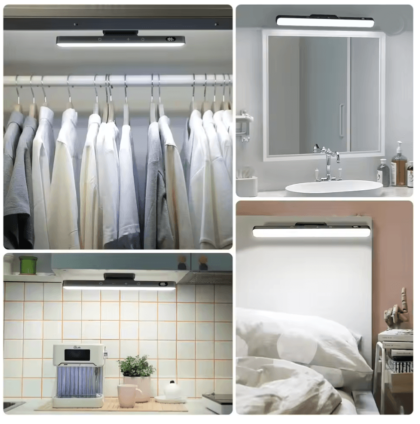LumiGlow 5W Rechargeable Dimmable Makeup and Closet Light