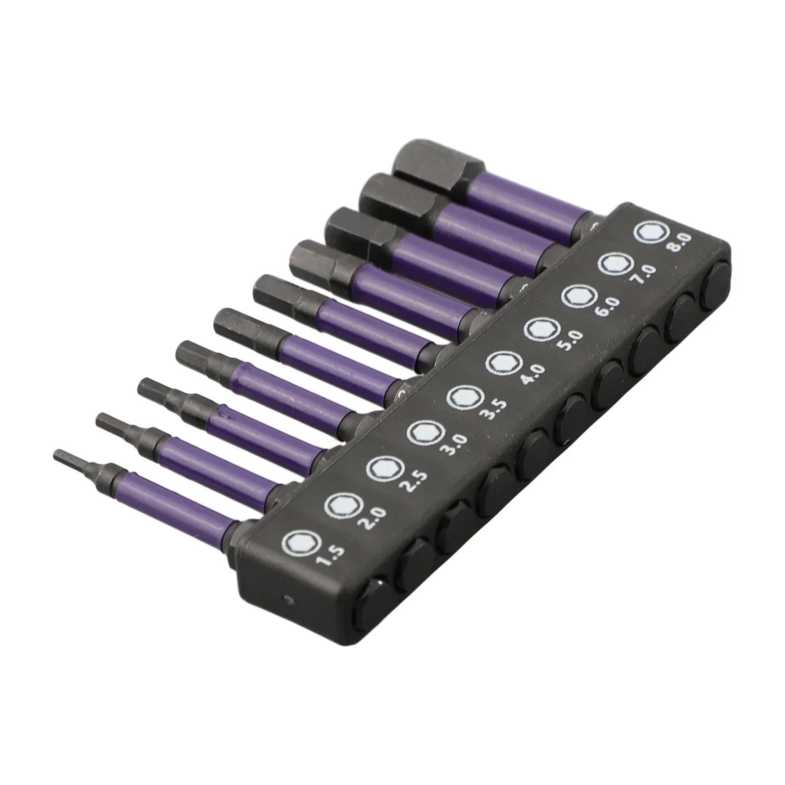 10Pcs Hex Head Wrench Drill Bit Set | Magnetic Quick-Release Shank Tools