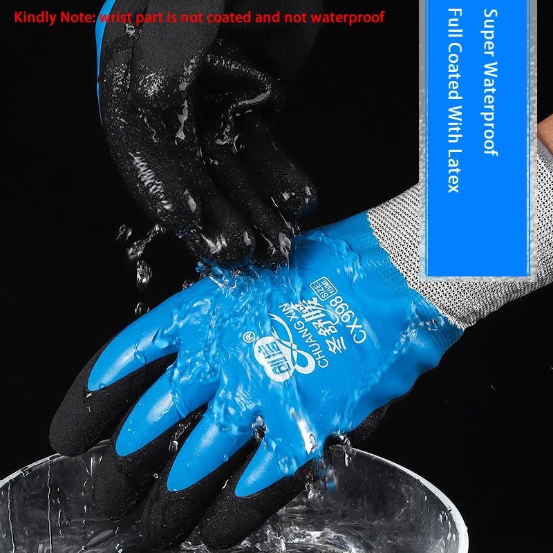 All-Day GripPro Waterproof Thermal Work & Garden Gloves – Heavy-Duty Winter Protection