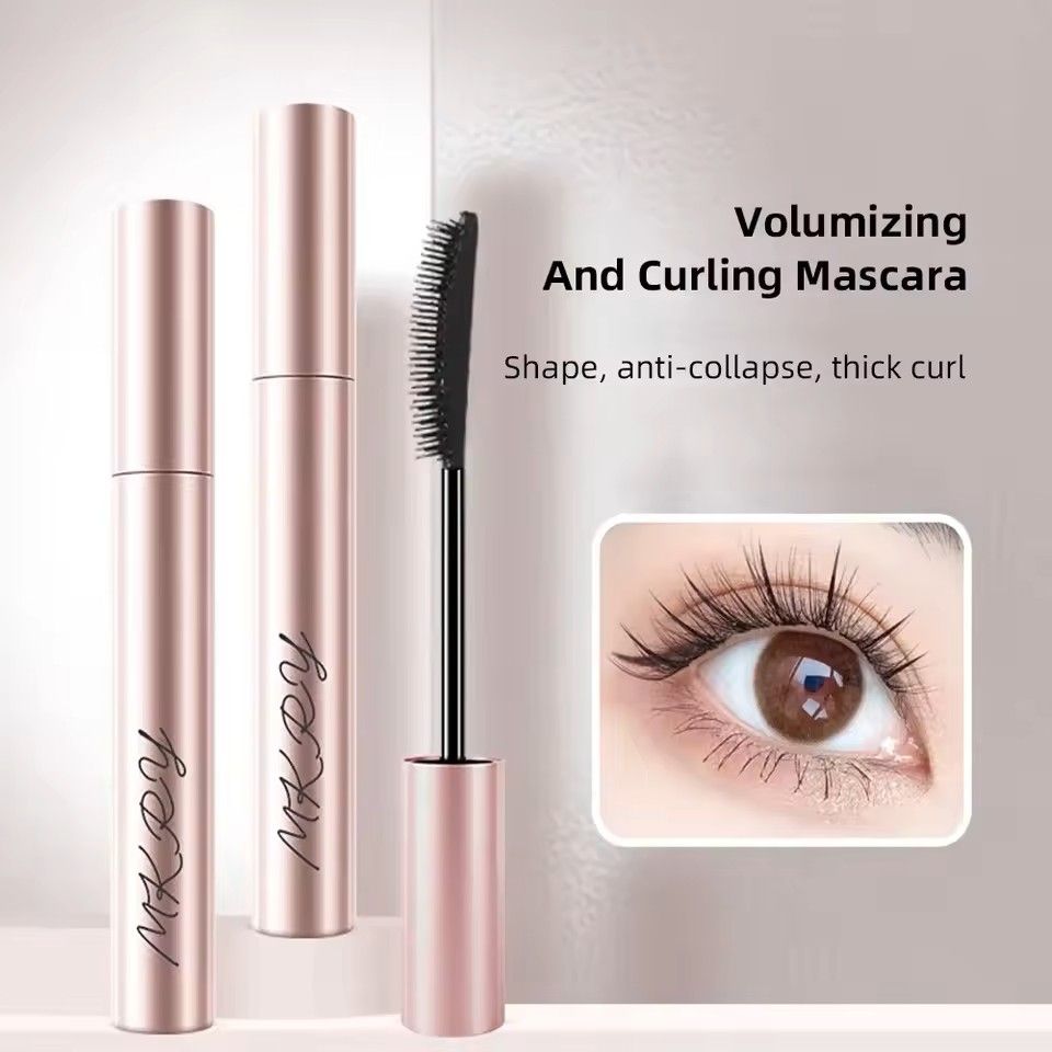 Black Mascara Waterproof Lengthening Silky Eyelashes Volume Eye Makeup Cosmetics