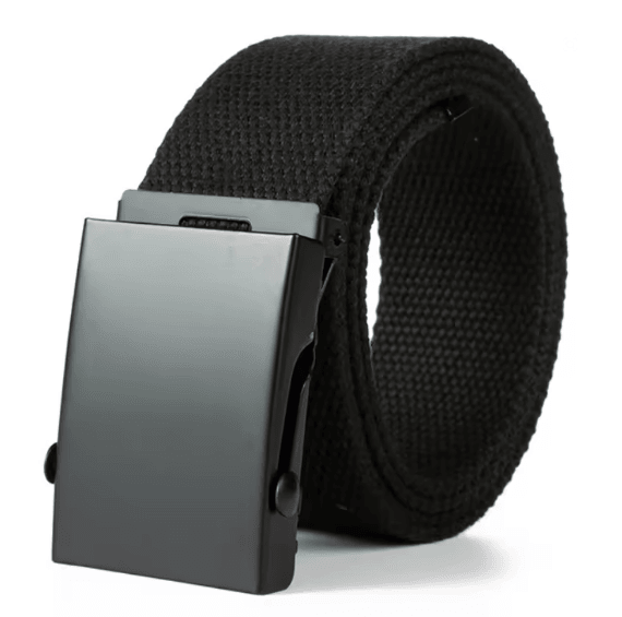 Unisex Canvas Webbing Belt Casual Jeans Waist Belt