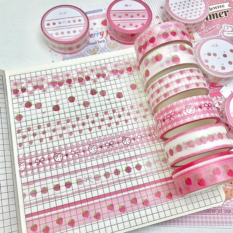 Fruit Paradise Cute Cartoon Washi Tape Set