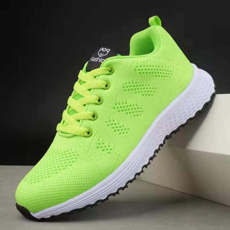 Womens Breathable Knit Sneakers Lightweight Walking Shoes