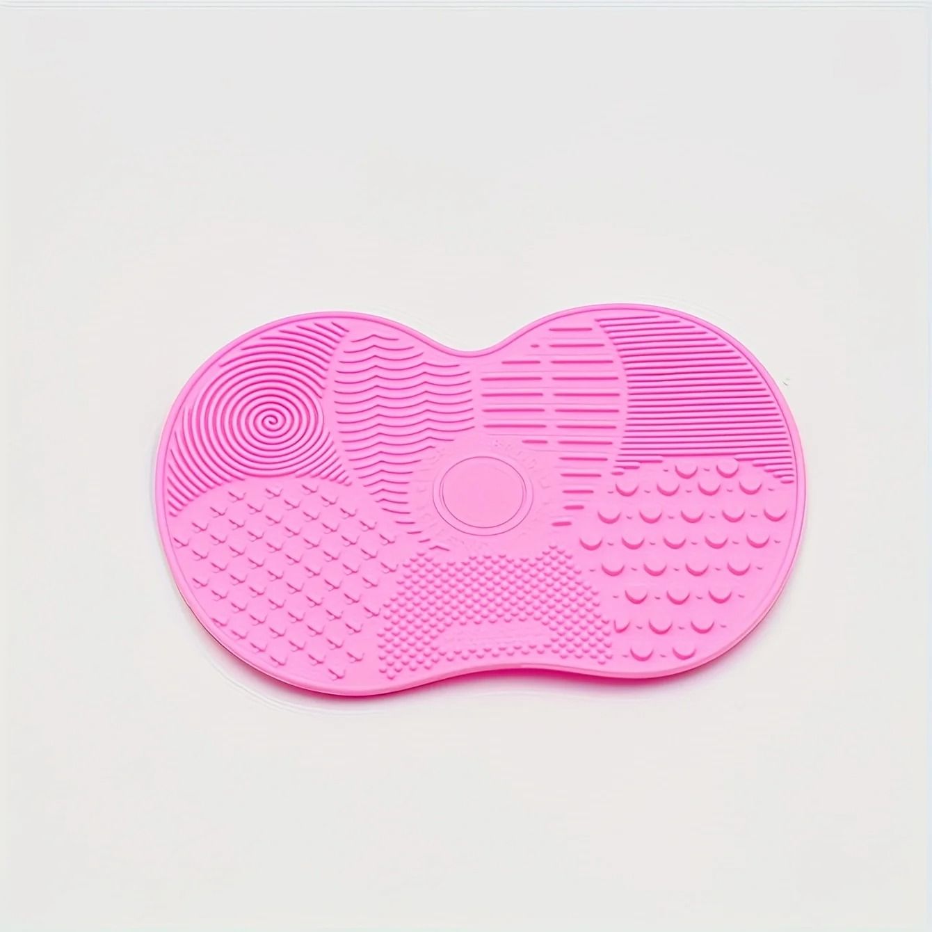 3pcs Silicone Apple-Shaped Makeup Brush Cleaner Pad