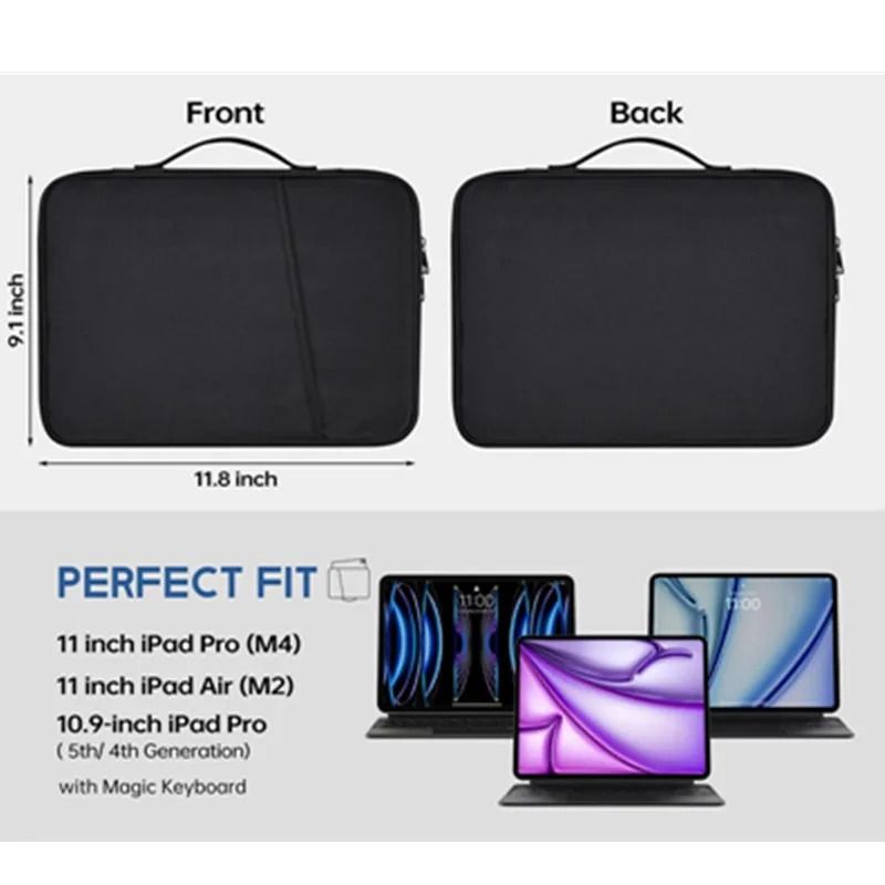 Waterproof Shockproof Handle Laptop Sleeve Case