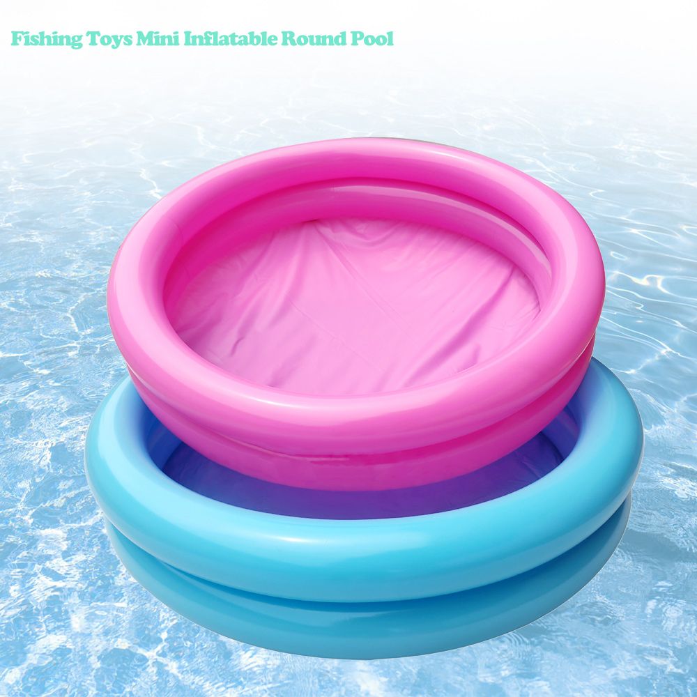Inflatable Baby Splash Pool Durable PVC Kiddie Water Play Basin for Toddlers