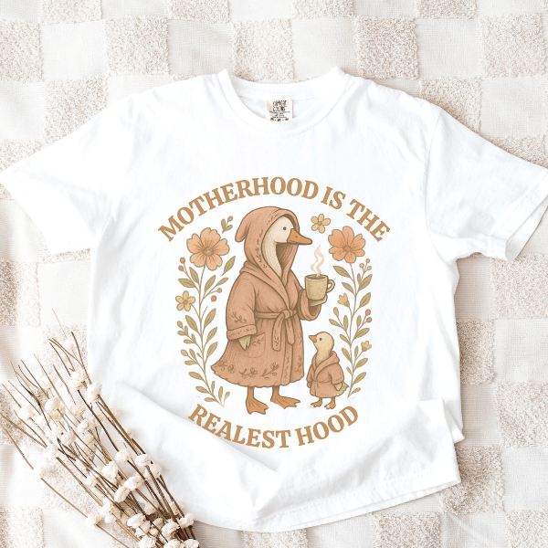 Funny Mom Comfort Colors Shirt – Retro Motherhood Tee