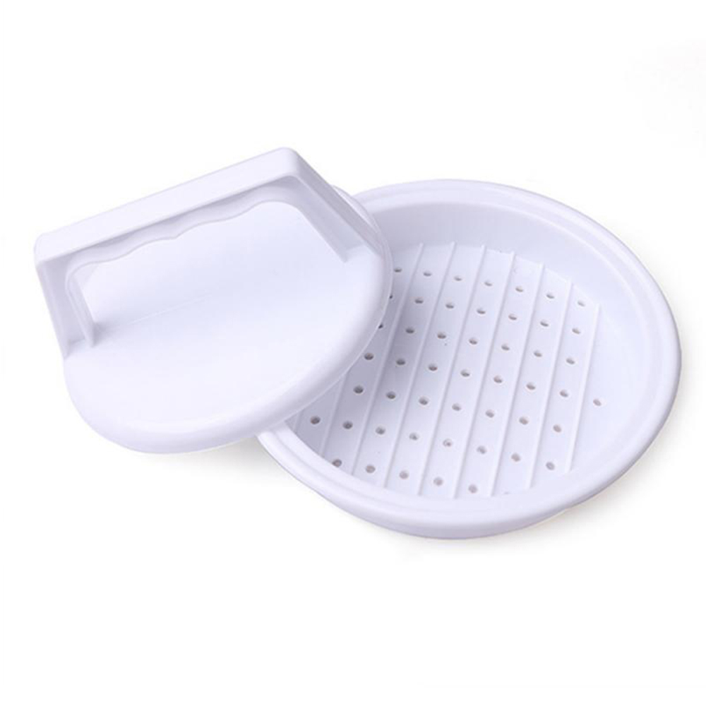 Stuffed Burger Press, BBQ Burger Maker Mould, Plastic Meat Grill Hamburger Press, Kitchen Tool