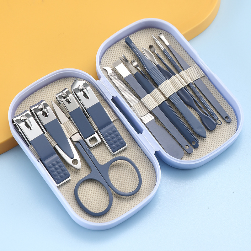 Manicure Set Stainless Steel Nail Clippers and Pedicure Grooming Kit