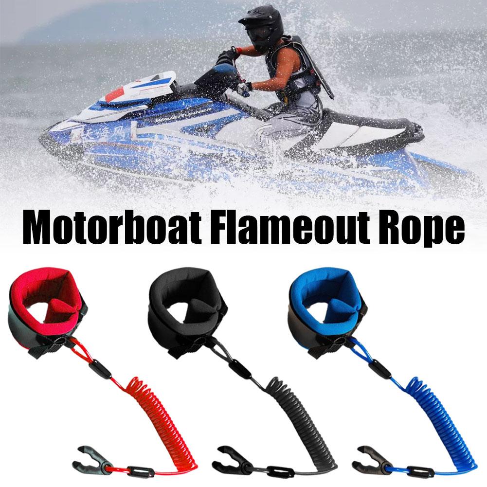 Jet Ski Kill Stop for Marine Outboard Engine Boat Motor Key Rope Reminder Emergency Stop