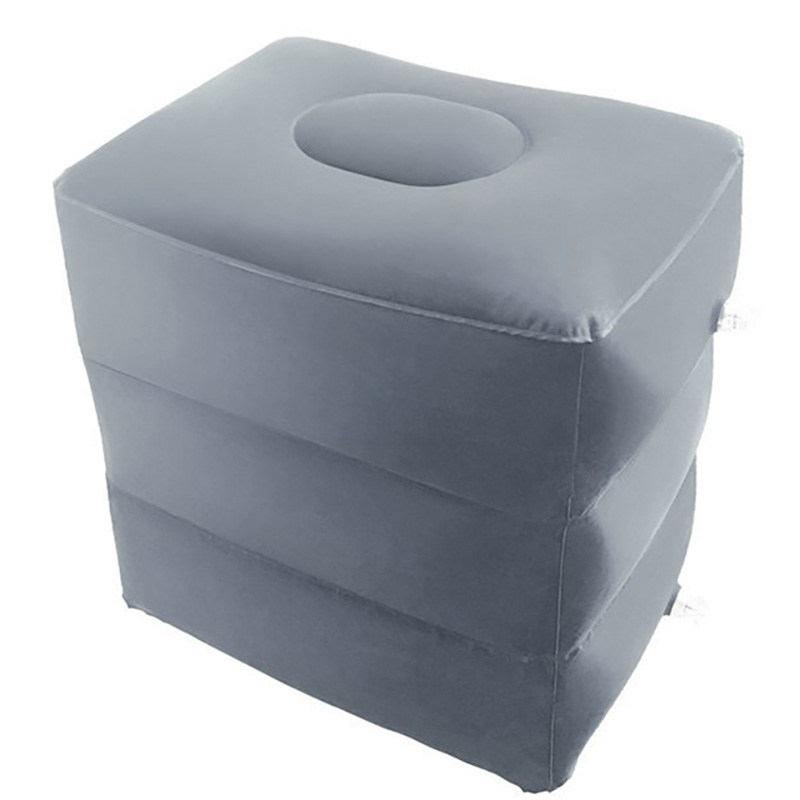 PVC Kids Flight, Sleeping Footrest Pillow, Resting Pillow, On Airplane, Car Bus Pillow Inflatable, Travel Foot Rest Pad