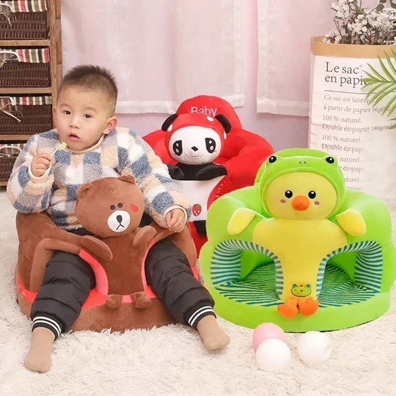 Wild-Palace Animal Plush Baby Sofa Cover