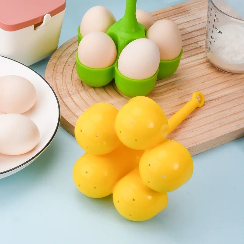 5-Hole Silicone Egg Cooker & Steaming Tray