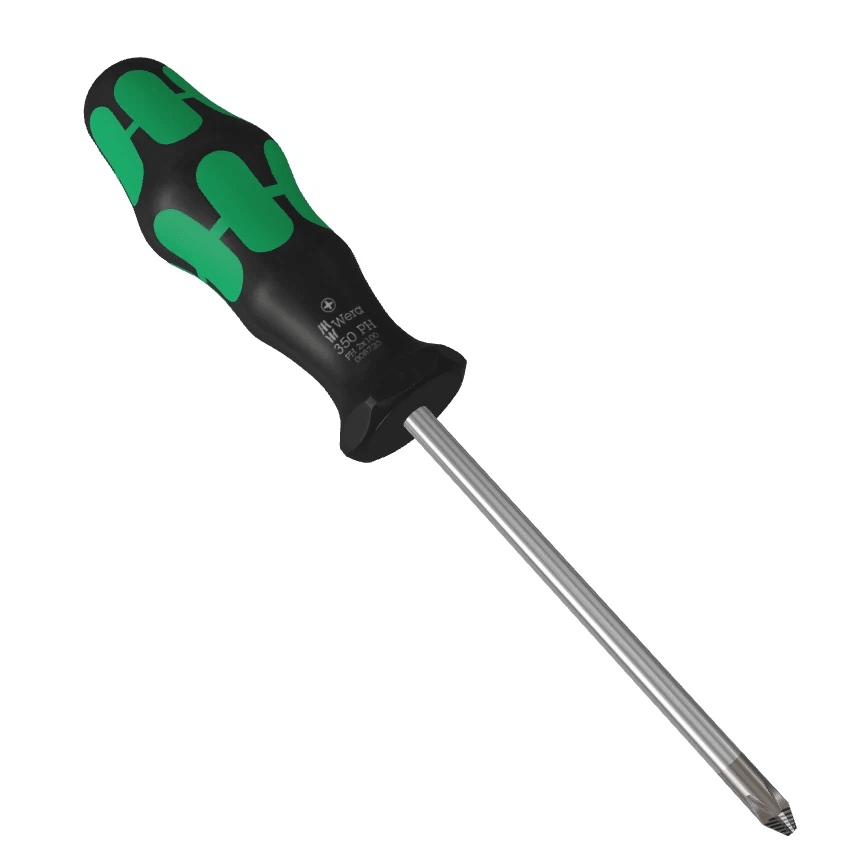 Lasertip Phillips Screwdriver with Kraftform Plus Grip