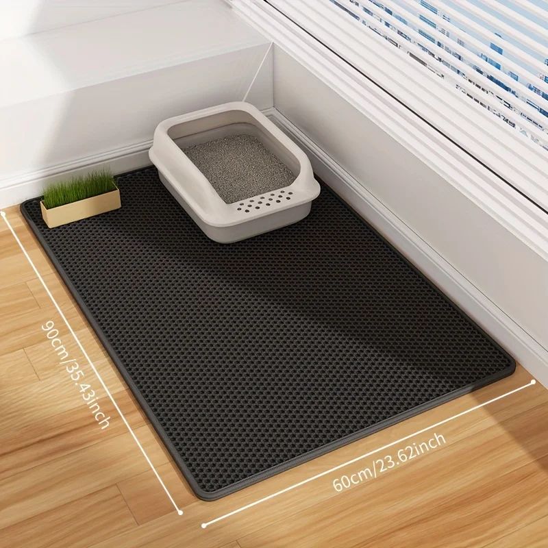 Extra Large Dual Layer Cat Litter Mat