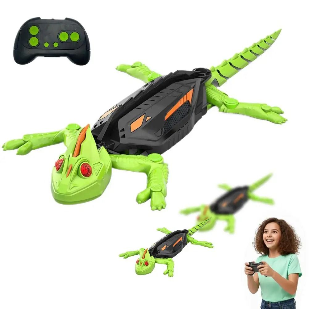 RC Wall Climbing Lizard Robot Toy Remote Control Gecko