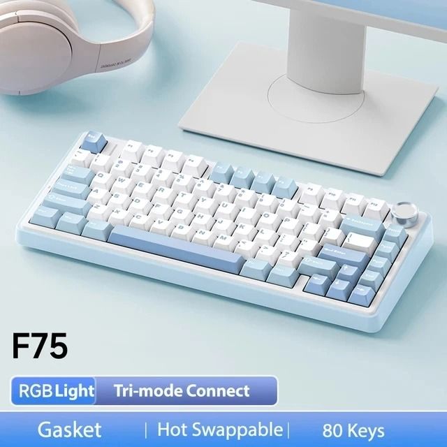 AULA F75 Wireless Mechanical Gaming Keyboard