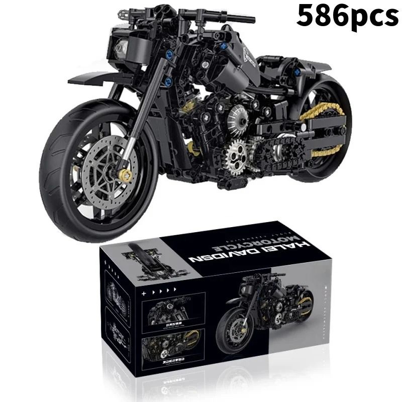 Technical Racing Motorcycle – Duke & Harley Style Motorbike – High-Yield Mechanical Interaction Hub