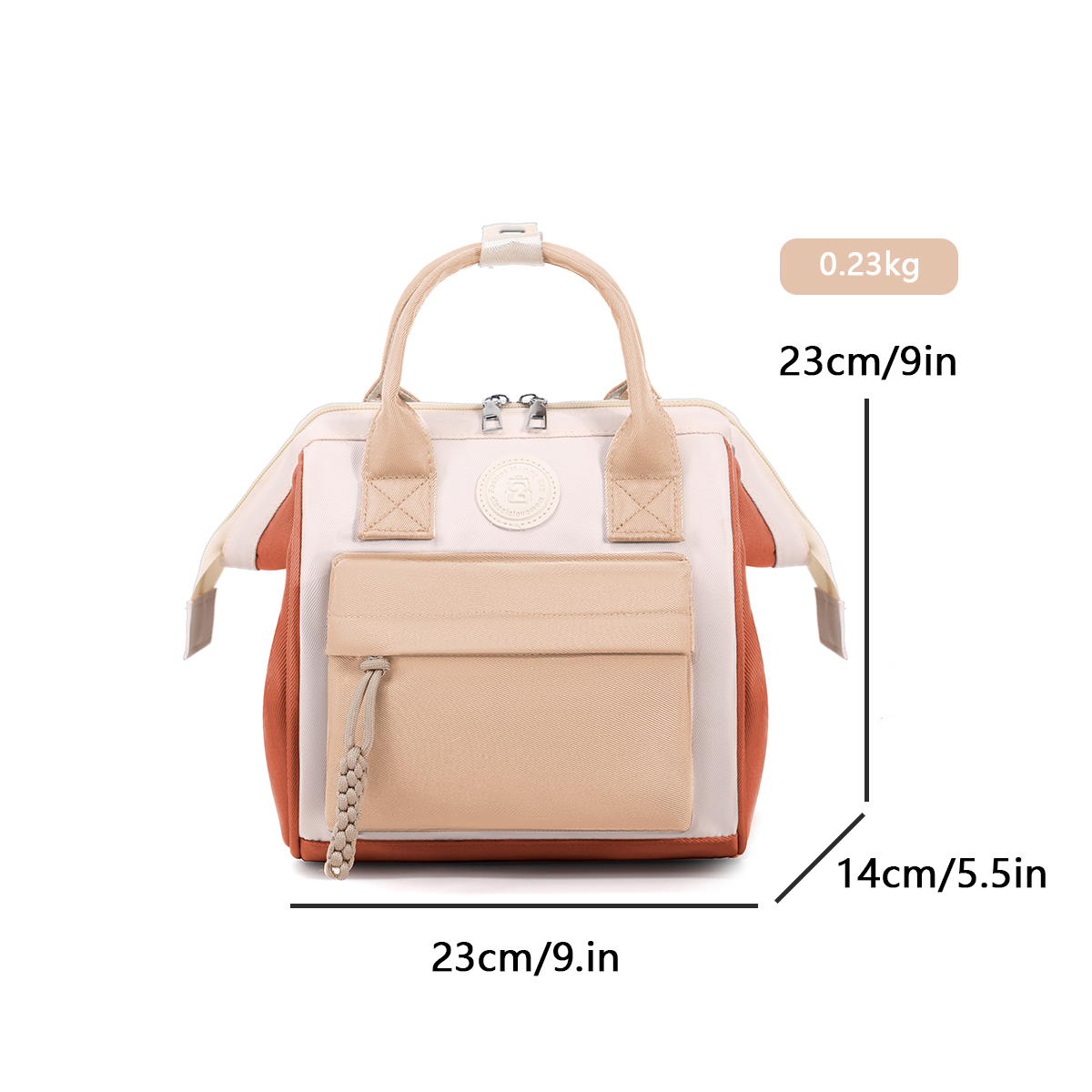 Lightweight Waterproof Crossbody Bag Multi Functional Commuter Chest Bag & Phone Pouch