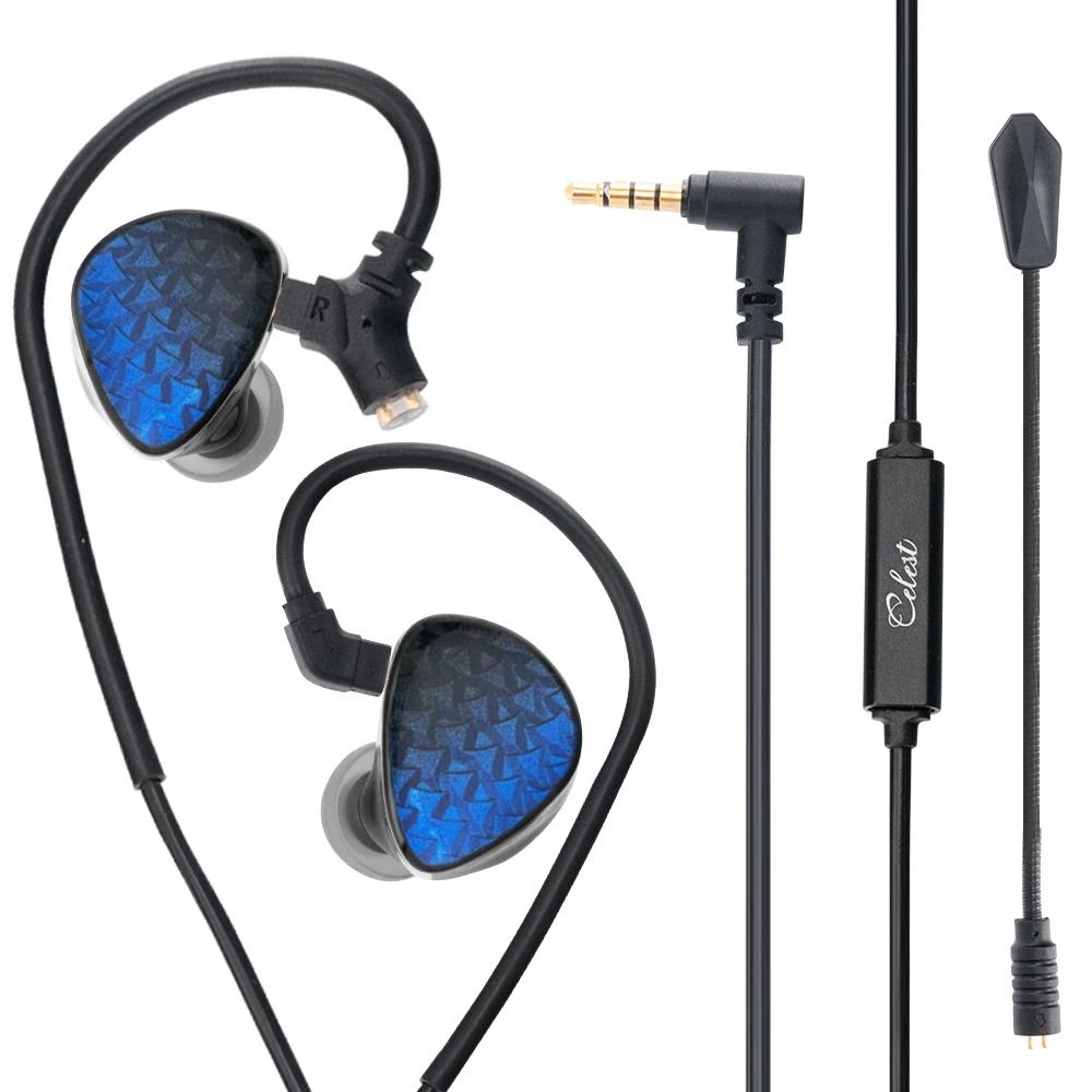 In Ear Headphones with 10mm Dynamic Driver and LCP Diaphragm