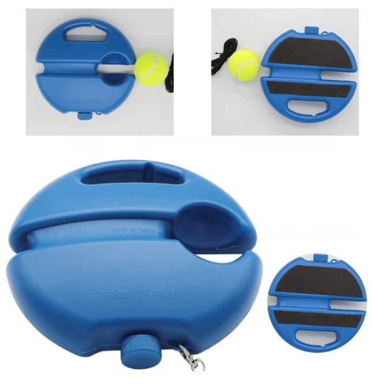 Solo Tennis Trainer Rebound Ball Self Practice Training Tool with Elastic String