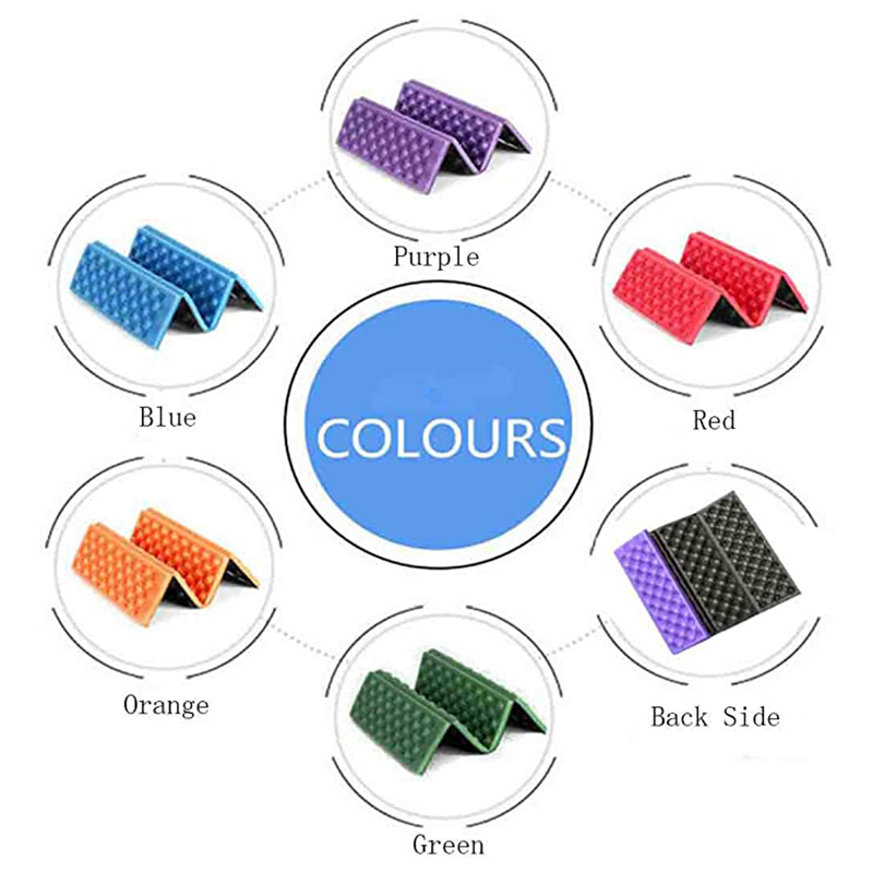 Portable Waterproof Foam Seat Pad for Hiking, Camping & Stadium Bleachers