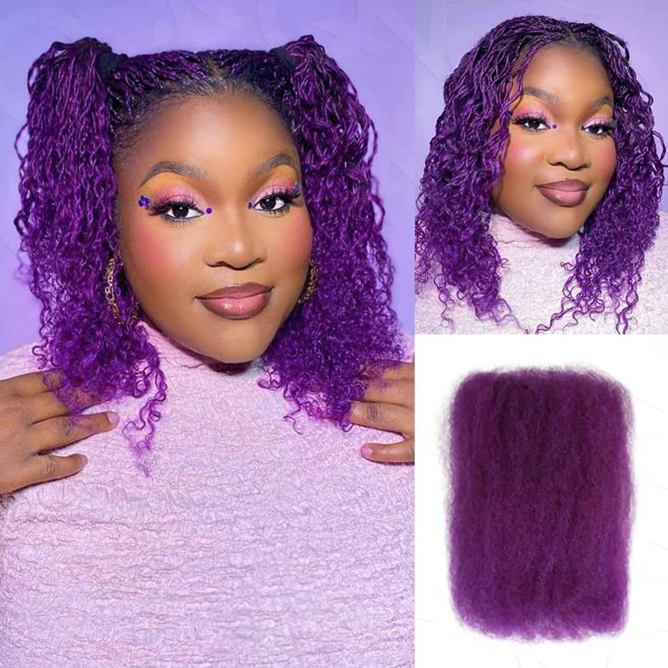 Ultra Texture Kinky Curly Mini Twist Hair