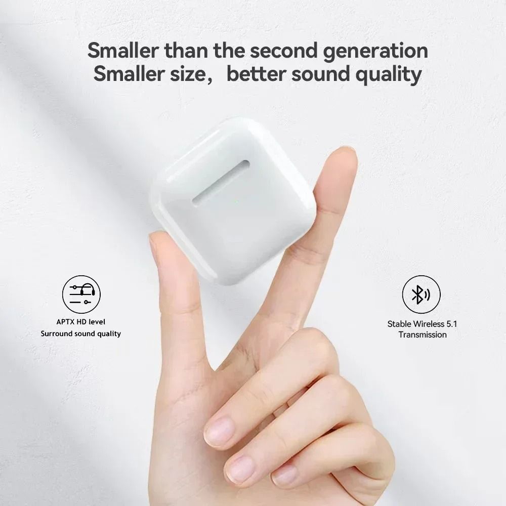 TWS Wireless Bluetooth Earphones with Touch Control and Charging Case